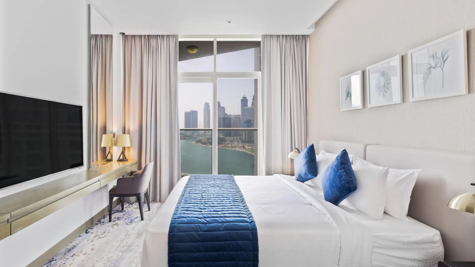 Aliving Stylish Studio At Damam Prive With Balcony And Partial Burj Khalifa View-1315 Ντουμπάι