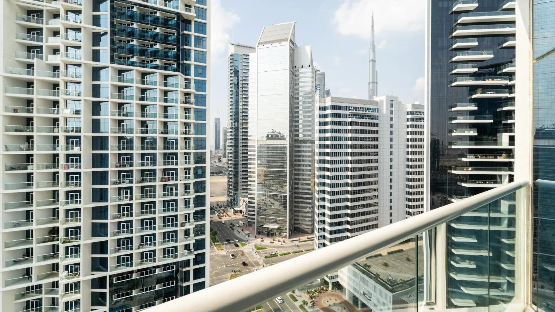 Aliving Stylish Studio At Damam Prive With Balcony And Partial Burj Khalifa View-1315 Dubai Apartment